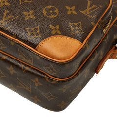 ルイ ヴィトン モノグラム ナイル 斜め掛け ショルダーバッグ M45244 ブラウン PVC レザー レディース LOUIS VUITTON 【中古】