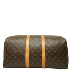 ルイ ヴィトン モノグラム キーポル45 ボストンバッグ トラベルバッグ M41428 ブラウン PVC レザー レディース LOUIS VUITTON 【中古】