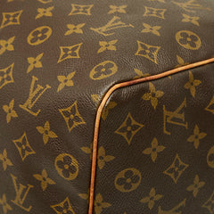 ルイ ヴィトン モノグラム キーポル50 ボストンバッグ トラベルバッグ M41426 ブラウン PVC レザー レディース LOUIS VUITTON 【中古】