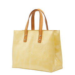 ルイ ヴィトン モノグラム ヴェルニ リードPM ハンドバッグ M91336 ペルル ホワイト パテントレザー レディース LOUIS VUITTON 【中古】