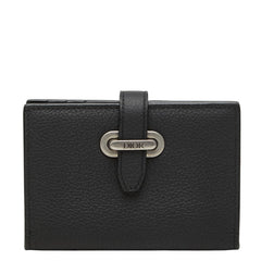 ディオール ノルマンディ カードケース ブラック レザー レディース Dior 【中古】