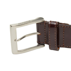 バーバリー ベルト ブラウン レザー メンズ BURBERRY 【中古】
