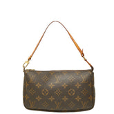 ルイ ヴィトン モノグラム ポシェット アクセソワール ハンドバッグ M51980 ブラウン PVC レザー レディース LOUIS VUITTON 【中古】