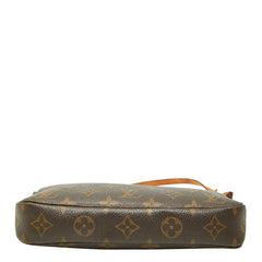 ルイ ヴィトン モノグラム ポシェット アクセソワール ハンドバッグ M51980 ブラウン PVC レザー レディース LOUIS VUITTON 【中古】