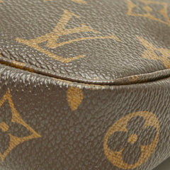 ルイ ヴィトン モノグラム ポシェット アクセソワール ハンドバッグ M51980 ブラウン PVC レザー レディース LOUIS VUITTON 【中古】