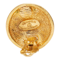 シャネル ココマーク ヴィンテージ ラウンド 片耳イヤリング ゴールド メッキ レディース CHANEL 【中古】