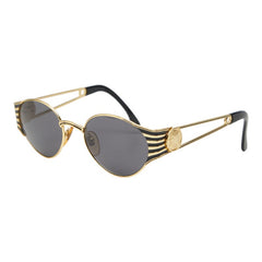 フェンディ サングラス アイウェア FS299 ゴールド ブラック メッキ レディース FENDI 【中古】