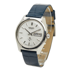 セイコー グランドセイコー 腕時計 6146-8000 自動巻き シルバー文字盤 ステンレススチール レザー メンズ SEIKO 【中古】