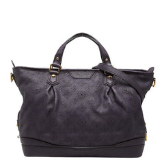 ルイ ヴィトン モノグラム マヒナ ステラPM ハンドバッグ ショルダーバッグ 2WAY M93983 パープル レザー レディース LOUIS VUITTON 【中古】