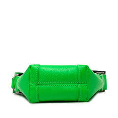 バレンシアガ アワーグラス 斜め掛け ショルダーバッグ 644722 グリーン レザー レディース BALENCIAGA 【中古】
