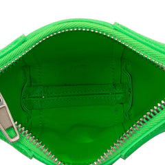 バレンシアガ アワーグラス 斜め掛け ショルダーバッグ 644722 グリーン レザー レディース BALENCIAGA 【中古】