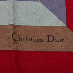 ディオール ヴィンテージ スカーフ マルチカラー シルク レディース Dior 【中古】