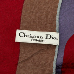 ディオール ヴィンテージ スカーフ マルチカラー シルク レディース Dior 【中古】