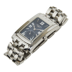 ロンジン ドルチェヴィータ 腕時計 L5 655 4 クオーツ ネイビー文字盤 ステンレススチール メンズ LONGINES 【中古】