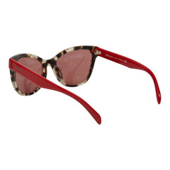 プラダ サングラス SPR21S-F レッド ブラウン プラスチック レディース PRADA 【中古】