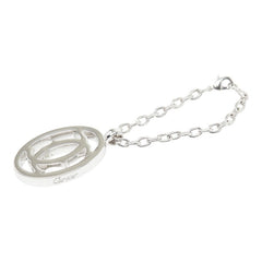 カルティエ 2C ロゴ キーホルダー バッグチャーム T1220148 シルバー メタル レディース CARTIER 【中古】