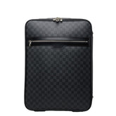 ルイ ヴィトン ダミエ グラフィット ペガス55 キャリーバッグ スーツケース N23299 ブラック グレー PVC レザー メンズ LOUIS VUITTON 【中古】