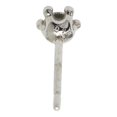 Pt900 プラチナ ダイヤモンド ダイヤ0.14ct ピアス レディース 【中古】