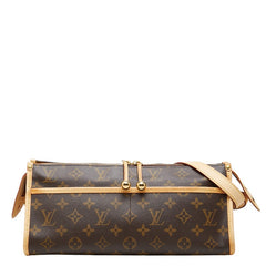 ルイ ヴィトン モノグラム ポパンクール ロン 斜め掛け ショルダーバッグ M40008 ブラウン PVC レザー レディース LOUIS VUITTON 【中古】