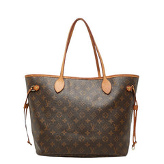 ルイ ヴィトン モノグラム ネヴァーフル MM トートバッグ M40156 ブラウン PVC レザー レディース LOUIS VUITTON 【中古】