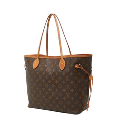 ルイ ヴィトン モノグラム ネヴァーフル MM トートバッグ M40156 ブラウン PVC レザー レディース LOUIS VUITTON 【中古】