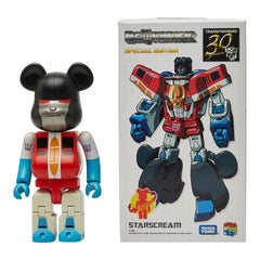 メディコムトイ ベアブリック200% TRANSFORMERS STARSCREAM フィギュア おもちゃ 置物 マルチカラー メンズ MEDICOM TOY 【中古】