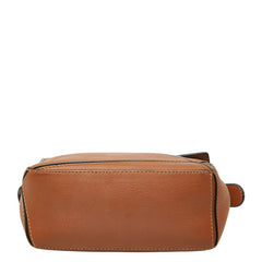 ロエベ アナグラム パズルバッグミニ ハンドバッグ ショルダーバッグ 2WAY ブラウン レザー レディース LOEWE 【中古】