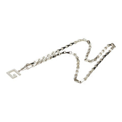 グッチ Gロゴ チェーンベルト シルバー メタル レディース GUCCI 【中古】
