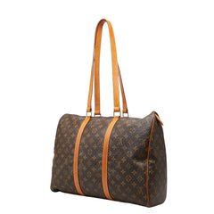 ルイ ヴィトン モノグラム フラネリー45 ボストンバッグ ショルダーバッグ M51115 ブラウン PVC レザー レディース LOUIS VUITTON 【中古】