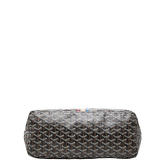 ゴヤール サンルイPM トートバッグ ブラウン系 PVC レザー レディース GOYARD 【中古】