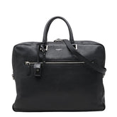 サンローラン サック ド ジュール ブリーフケース ビジネスバッグ 528744 ブラック レザー メンズ SAINT LAURENT 【中古】