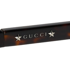 グッチ アジアンフィット サングラス GG0266SA ブラウン プラスチック レディース GUCCI 【中古】