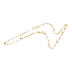 ジバンシー GGロゴ チェーン ロングネックレス ゴールド メッキ ラインストーン レディース Givenchy 【中古】