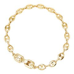 ジバンシー チェーン ブレスレット ゴールド メッキ レディース Givenchy 【中古】