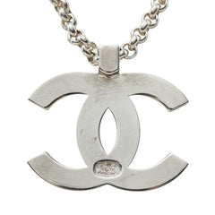 シャネル ヴィンテージ ココマーク ロゴ ネックレス シルバー メタル レディース CHANEL 【中古】