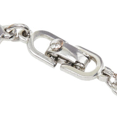 ディオール CDロゴ ブレスレット シルバー メタル レディース Dior 【中古】
