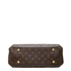 ルイ ヴィトン モノグラム モンテーニュMM ハンドバッグ ショルダーバッグ 2WAY M41056 ブラウン PVC レザー レディース LOUIS VUITTON 【中古】