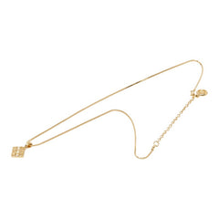 ジバンシー ロゴ ネックレス ゴールド メッキ ラインストーン レディース Givenchy 【中古】