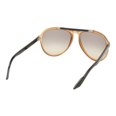 グッチ ティアドロップ サングラス GG1029 ブラウン ブラック プラスチック メンズ GUCCI 【中古】