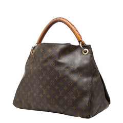 ルイ ヴィトン モノグラム アーツィーMM ワンショルダーバッグ ハンドバッグ M40249 ブラウン PVC レザー レディース LOUIS VUITTON 【中古】
