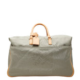 ルイ ヴィトン ダミエ ジェアン スヴラン ボストンバッグ M93016 カーキグリーン系 キャンバス レザー レディース LOUIS VUITTON 【中古】