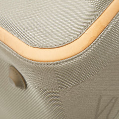 ルイ ヴィトン ダミエ ジェアン スヴラン ボストンバッグ M93016 カーキグリーン系 キャンバス レザー レディース LOUIS VUITTON 【中古】
