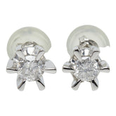 Pt900 プラチナ ダイヤモンド ダイヤ0.30ct スタッドピアス ピアス レディース 【中古】