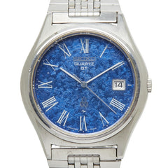 セイコー アルバ 腕時計 0822-7000-G クオーツ ブルー文字盤 ステンレススチール レディース SEIKO 【中古】
