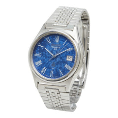 セイコー アルバ 腕時計 0822-7000-G クオーツ ブルー文字盤 ステンレススチール レディース SEIKO 【中古】
