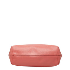 フルラ メリッサ トートバッグ 肩掛けバッグ ピンク ゴールド レザー レディース Furla 【中古】
