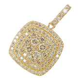 K18YG イエローゴールド ダイヤモンド ダイヤ1.00ct ペンダントトップ ネックレス レディース 【中古】