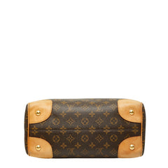 ルイ ヴィトン モノグラム レティーロ ハンドバッグ ショルダーバッグ 2WAY M50056 ブラウン PVC レザー レディース LOUIS VUITTON 【中古】