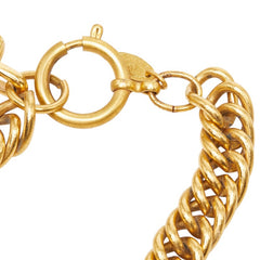 シャネル 31 RUE CAMBON ル カンボン ヴィンテージ チェーン ブレスレット ゴールド メッキ レディース CHANEL 【中古】