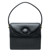 ジバンシー 4Gロゴ ハンドバッグ ブラック レザー レディース Givenchy 【中古】